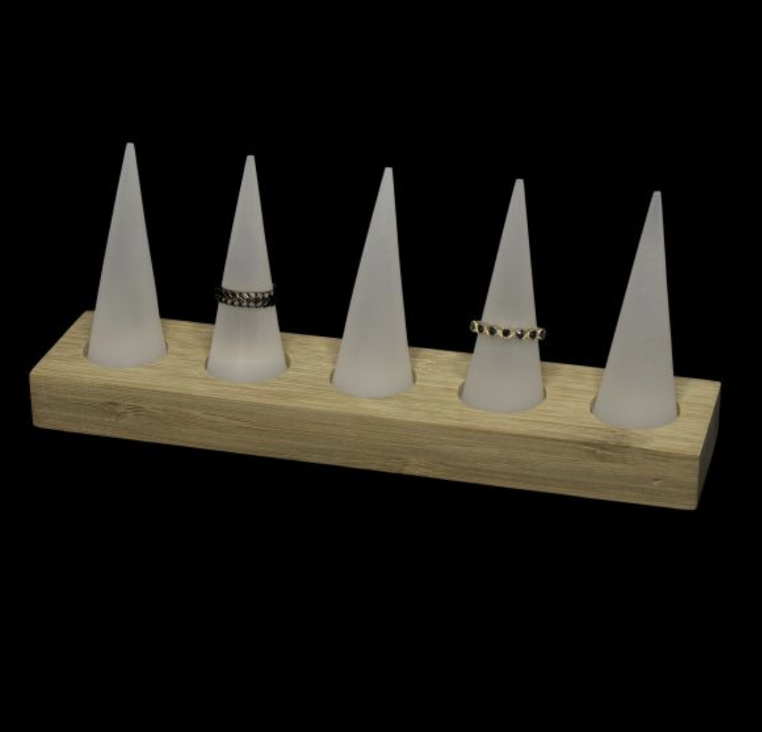 acrylic-cone-ring-tray-holder